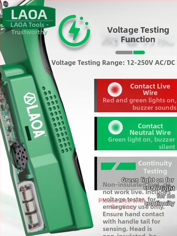 8-u-1 električarske kliješta s mjerenjem napona, skidanje izolacije, rezanje vodiča i krimpanje