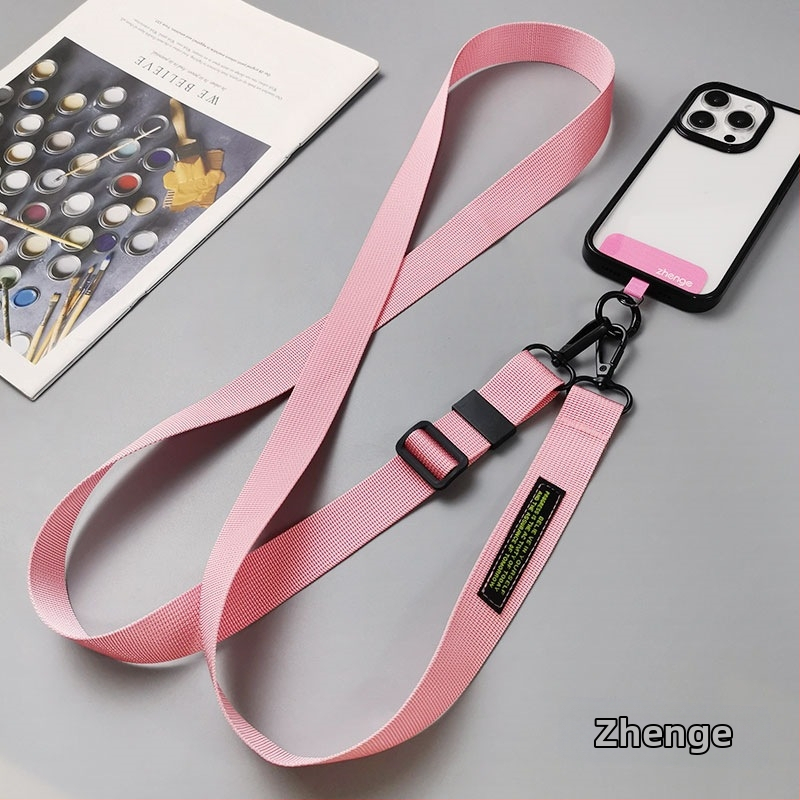 Телефонна каишка презрамка за кръст, регулируема дълга, ръчна изработка, мултифункционална, геометричен висящ елемент, марка Jane Grids