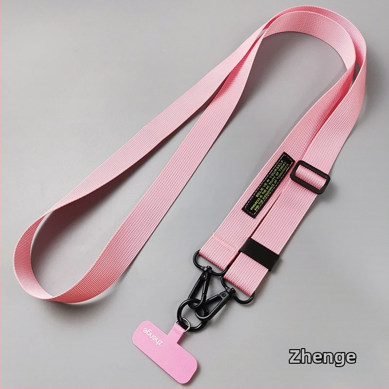 Telefono kaklo juostelė per petį, reguliuojamas ilgis, rankų darbo, geometrinis pakabukas, daugiafunkcinis, prekinis ženklas Jane Grids