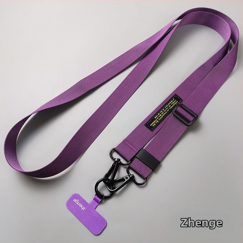 Telefono kaklo juostelė per petį, reguliuojamas ilgis, rankų darbo, geometrinis pakabukas, daugiafunkcinis, prekinis ženklas Jane Grids