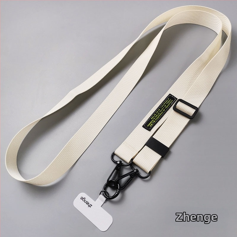 Telefono kaklo juostelė per petį, reguliuojamas ilgis, rankų darbo, geometrinis pakabukas, daugiafunkcinis, prekinis ženklas Jane Grids