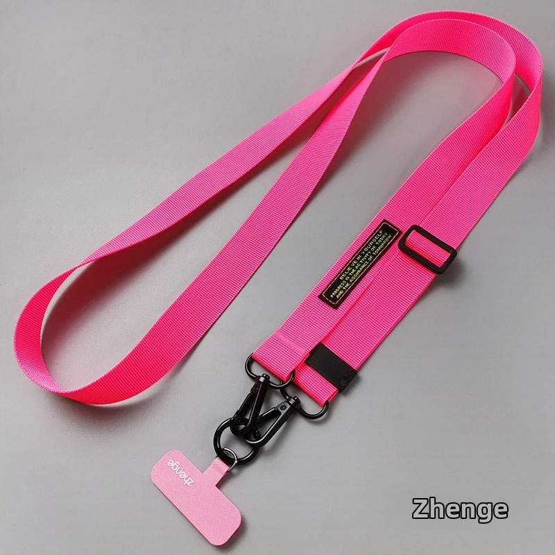 Telefono kaklo juostelė per petį, reguliuojamas ilgis, rankų darbo, geometrinis pakabukas, daugiafunkcinis, prekinis ženklas Jane Grids