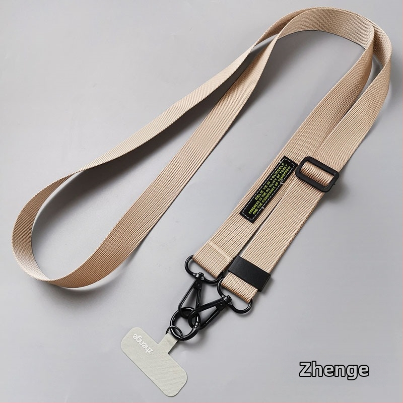 Telefono kaklo juostelė per petį, reguliuojamas ilgis, rankų darbo, geometrinis pakabukas, daugiafunkcinis, prekinis ženklas Jane Grids