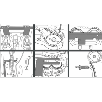 Εργαλείο χρονισμού κινητήρα BMW N43, Εργαλείο στερέωσης εκκεντροφόρου, Ατσάλι No. 45, Βάρος 4,55