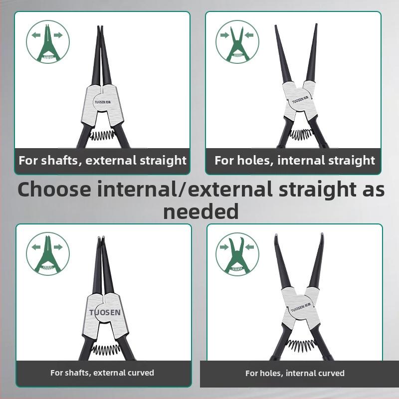 Tuosen цирлип клещи – 90° глава; тегло 0,50; несменяема глава