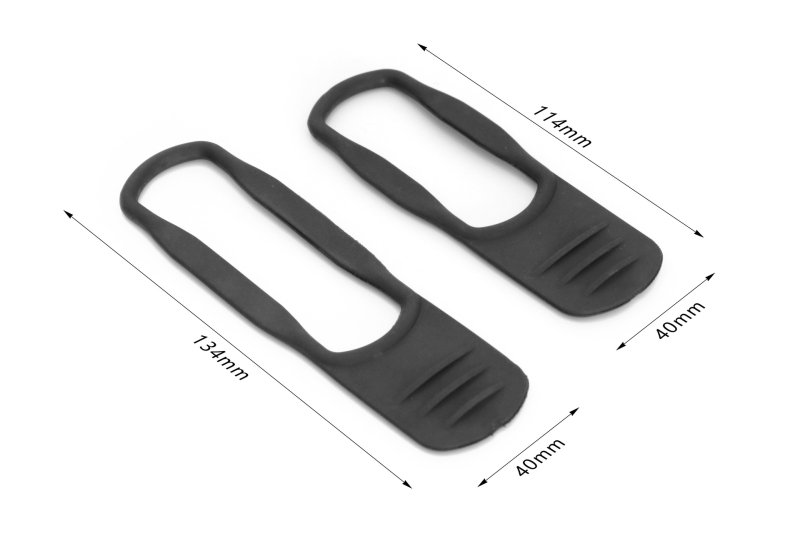 GLITTER Външен TPU+TPE гумен клип за бърза фиксация на лопати и офроуд превозни средства