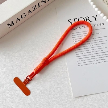 Полиестерна каишка за телефон с метална катарама, тъкана изработка, код 011