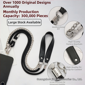 Κορδόνι τηλεφώνου από κράμα, χειροποίητο, στυλ Ins, με κρεμαστό για κλειδιά, αποσπώμενο στοιχείο DIY