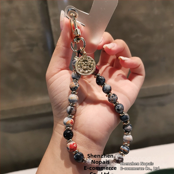 Шнур за мобилен телефон Zhenge — ръчно изработен, унисекс, метална катарама