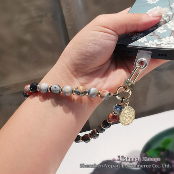 Шнур за мобилен телефон Zhenge — ръчно изработен, унисекс, метална катарама