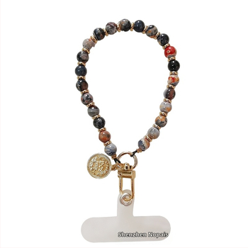 Шнур за мобилен телефон Zhenge — ръчно изработен, унисекс, метална катарама