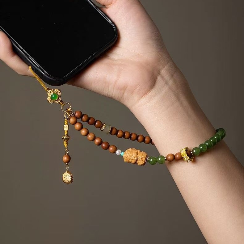 Jingxintang telefonfüggő, női dekoratív kiegészítő