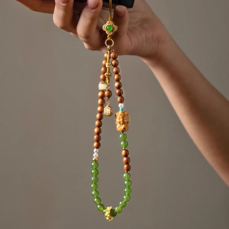 Jingxintang telefonfüggő, női dekoratív kiegészítő