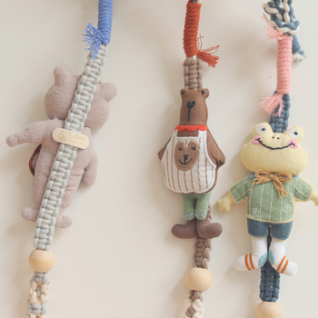 Ръчно изработен шнур за телефон от памучен въже, кръстосан през тялото, регулируема дължина, метална катарама, дамски стил