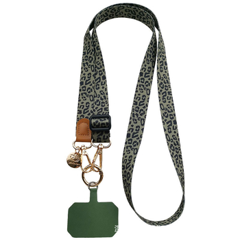 Ланярд за мобилен телефон, кръстосан дизайн, ръчна изработка, марка Zhenge, унисекс, метална катарама, материал: друг