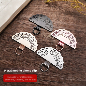 Jager metalo telefono klipsas, rankų darbo, unisex, daugiafunkcis