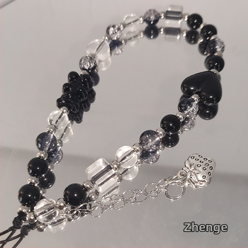 Moteriška telefono apyrankė su karoliukais, rankų darbo, prekinis ženklas Jager, daugiafunkcinė