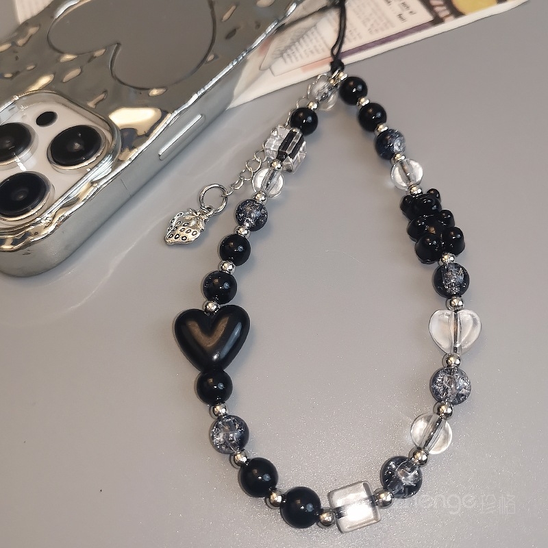 Moteriška telefono apyrankė su karoliukais, rankų darbo, prekinis ženklas Jager, daugiafunkcinė