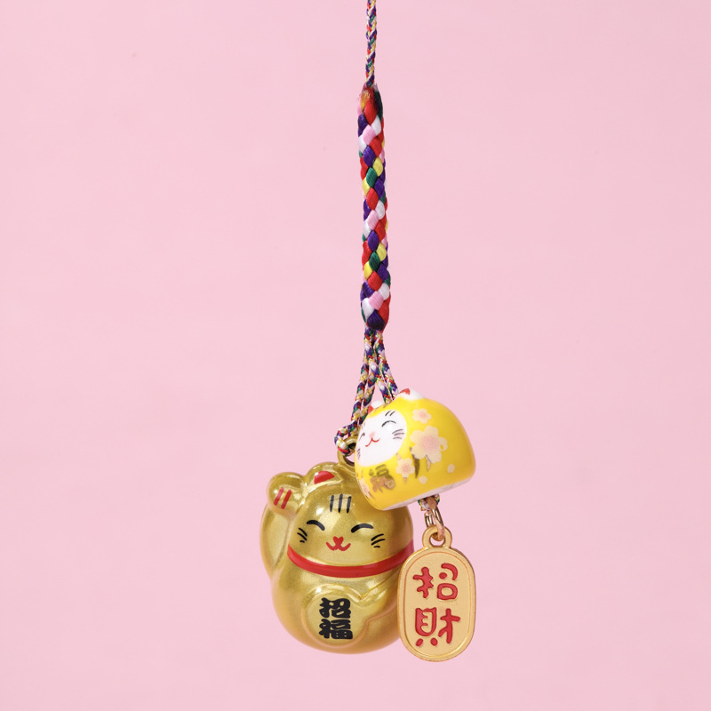 Telefonfüggő medál karikatúra kis állat motívummal, fém, sütőfestékkel bevont felület, Boting márka, 2025 nyár