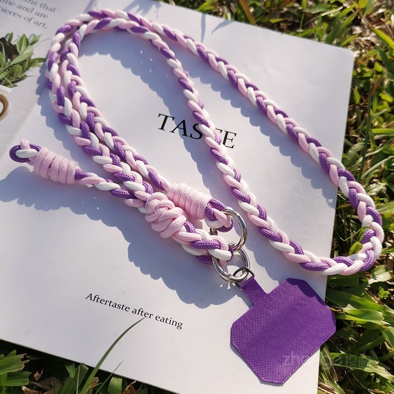 Zhuge Moteriška Rankų Darbo Daugiafunkcinis Telefono Lanyard – Audimas, Medžiaga: Kitas