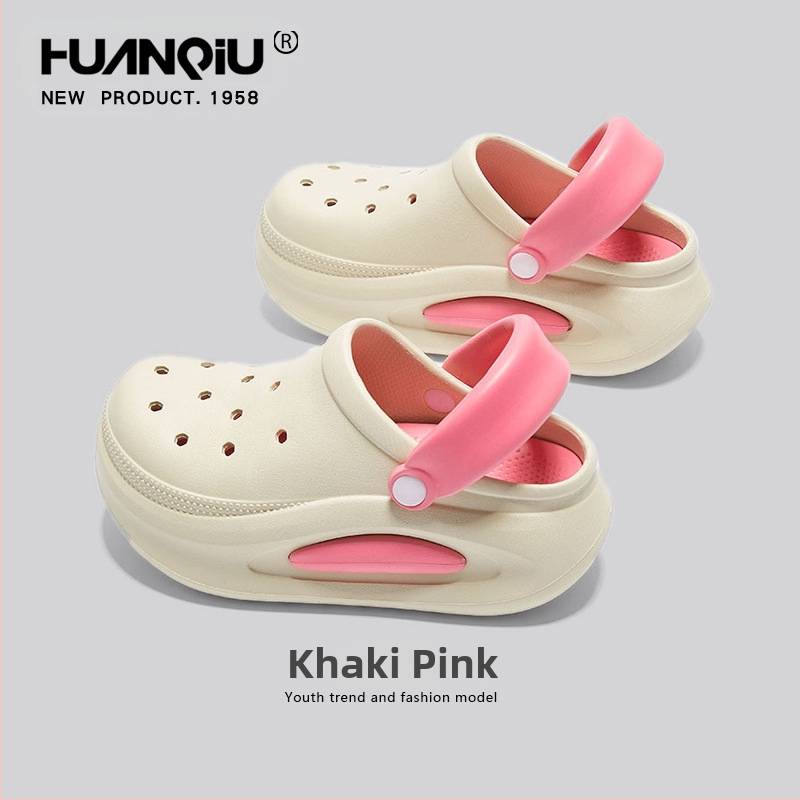 Moteriški bateliai su skylutėmis — viršus EVA, apvalus pirštas, laisvas stilius