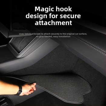 Tesla Model Y/3 Κεντρική κονσόλα – Διπλής όψεως δερμάτινες προστατευτικές επενδύσεις για το εσωτερικό, έκδοση ανανεωμένη, μάρκα n3