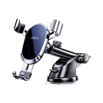 LCARS алуминиев универсален автомобилен държач със вакуумна чашка, гравитационна опора и автоматично захващане за навигация