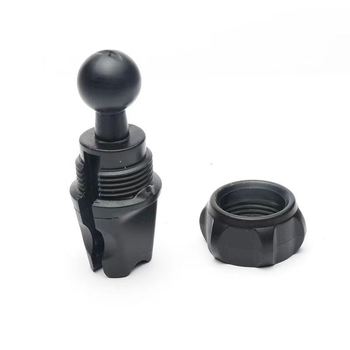 Автомобилен държач за мобилен телефон за въздуховод, 17 мм сферична глава, щракващ монтаж, универсална навигация