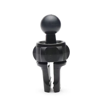 Автомобилен държач за мобилен телефон за въздуховод, 17 мм сферична глава, щракващ монтаж, универсална навигация