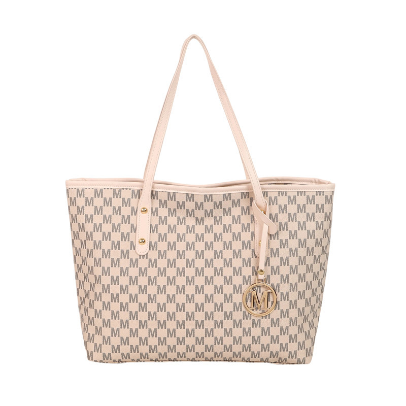 An qing Női nagy kapacitású táska utcai divat stílusban, PU anyag, cipzár, poliészter bélés, vízszintes négyzetes forma, 2025 tavasz