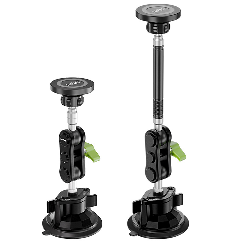 MagSafe магнитен държач за автомобил за мобилен телефон с вакуумна чашка – монтаж на таблото, за мобилен телефон, таблет и навигация, 15W