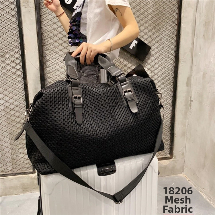 Нейлонова чанта през рамо, дишаща и водоустойчива, капацитет под 20 л, урбанистичен минималистичен стил, Rabbit Wolf Leather