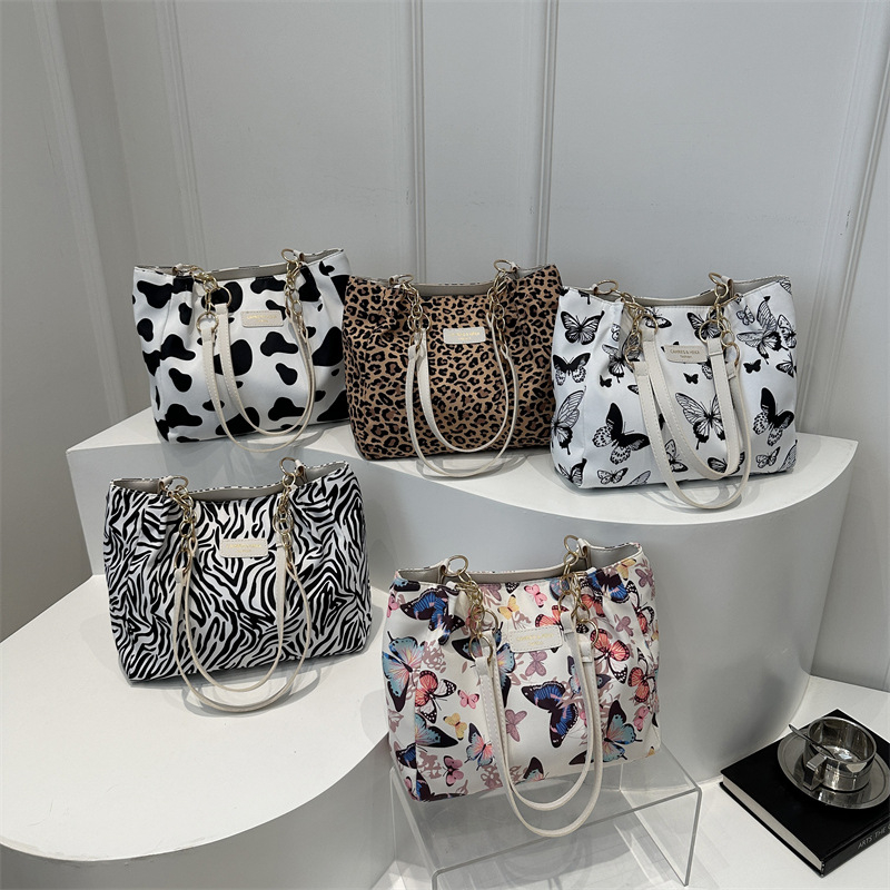 Keresztpántos tote táska – vászon, utcai stílus, cipzár, telefon zseb, poliészter bélés