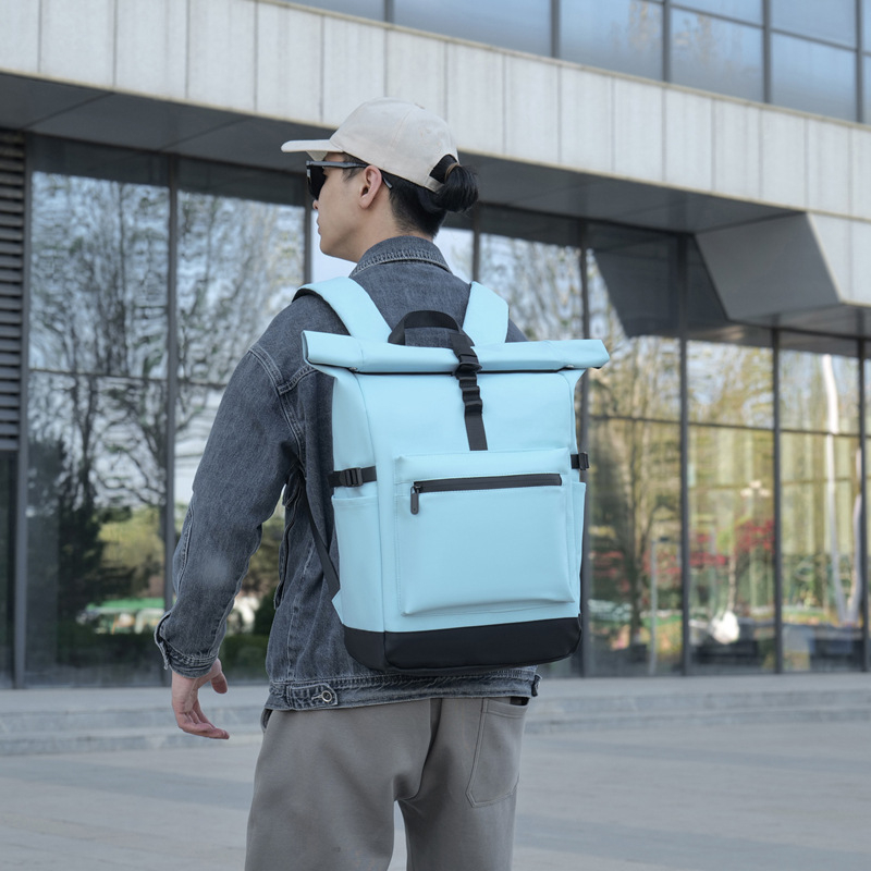 PICANO раница за бизнес пътувания, водоустойчива мембранна раница в стил улична мода, капацитет 20-35 л, унисекс, презрамки с въздушна възглавница