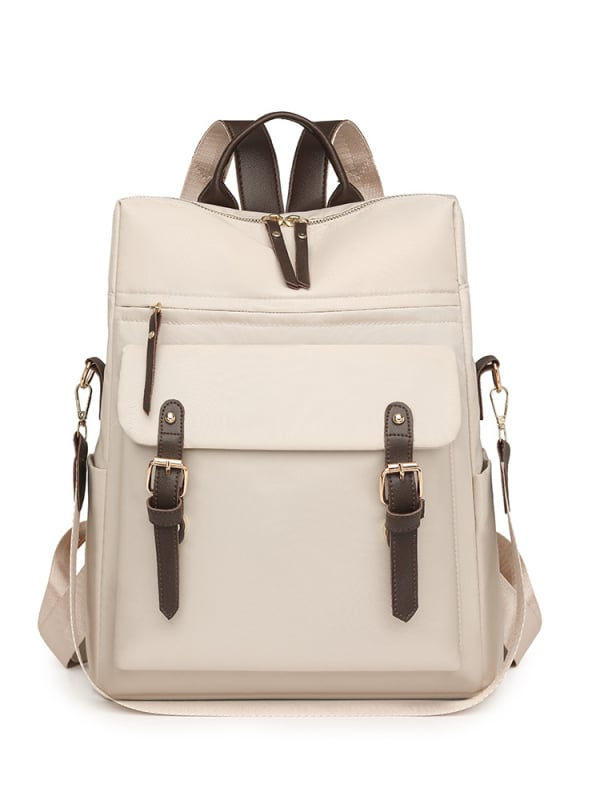 Louis Gust nejlon laptop hátizsák, vízálló, zipzáras záródás, belső telefontartó zseb és zipzáras zseb, poliészter bélés, háromdimenziós külső