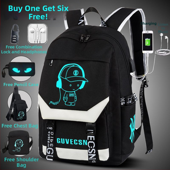 Ανδρικό σακίδιο πλάτης με κορεατικό στυλ μόδας, συμβατό με 16 ιντσών φορητό υπολογιστή, πολυεστέρας, μάρκα Yinse