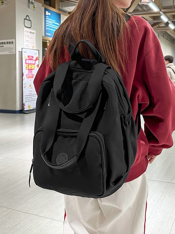 Раница за пътуване, унисекс дизайн, найлонова материя, капацитет 20–35 л, пролет 2025 издание, намалява натоварването