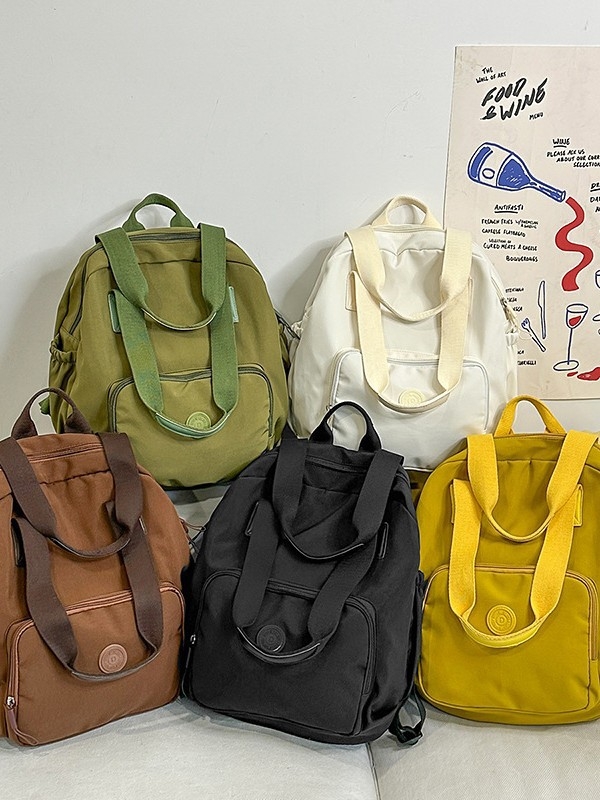 Раница за пътуване, унисекс дизайн, найлонова материя, капацитет 20–35 л, пролет 2025 издание, намалява натоварването