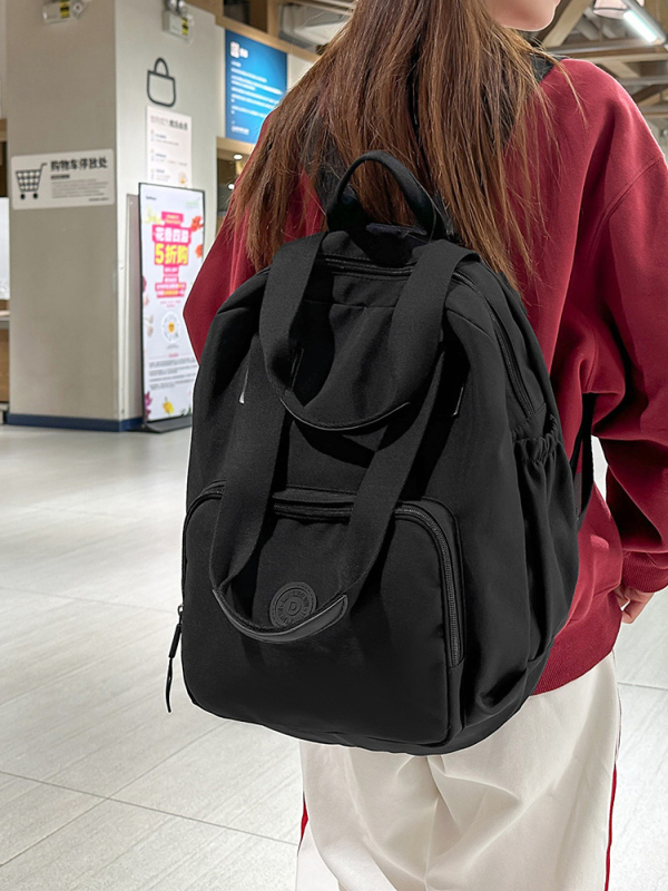 Раница за пътуване, унисекс дизайн, найлонова материя, капацитет 20–35 л, пролет 2025 издание, намалява натоварването