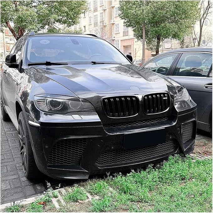 Декоративна лента за фарове за BMW X6 (E71/E72, 2008–2014) – ABS