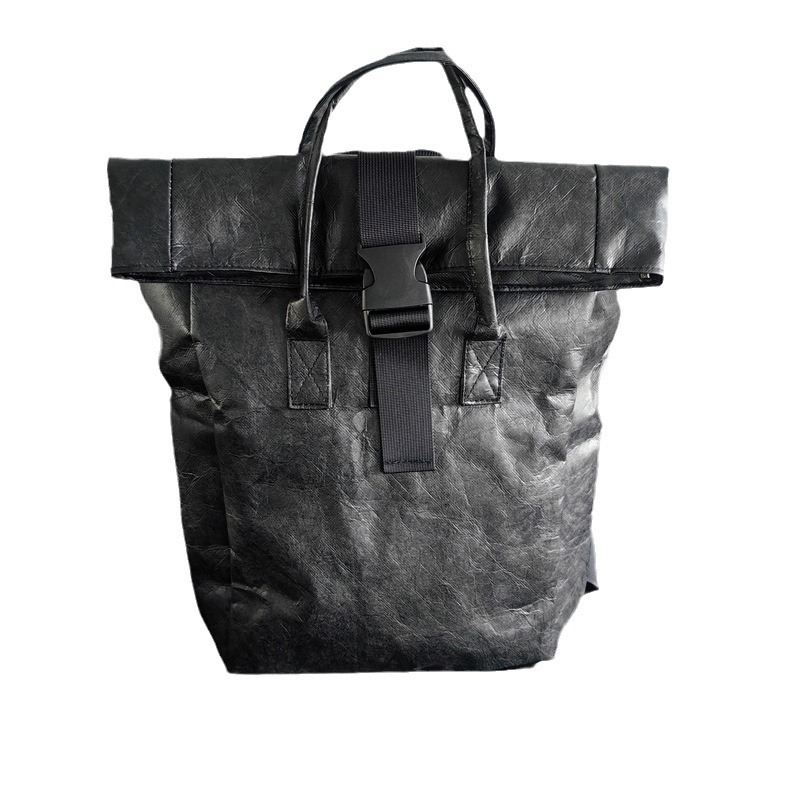 Hátizsák, vízálló DuPont papírból, kapacitás kevesebb mint 20 L, uniszex, városi egyszerű stílus, bélés vászon