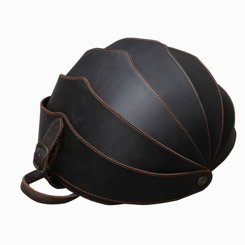 Rucsac din piele naturală – strat superior, unisex, stil retro, capacitate sub 20 L, deschidere cu cataramă Draasher