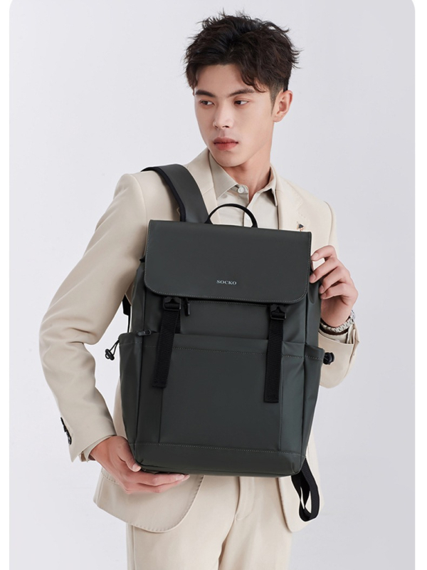 Rucsac pentru laptop San Rango, potrivit pentru laptopuri de 14 inch, capacitate 20–35L, impermeabil