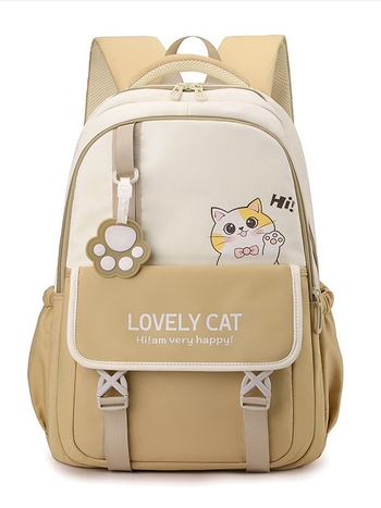 Unisex σχολικό σακίδιο πλάτης με πολλαπλά διαμερίσματα, νάιλον, αδιάβροχο, χωρητικότητα 20–35 L, χωράει φορητό 8 ιντσών.