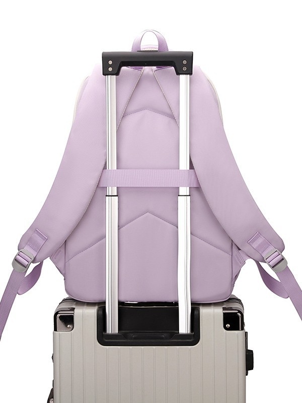 Unisex školski ruksak s više pretinaca, 20–35 L, najlon, vodootporan, pogodan za 8-inčni prijenosnik.