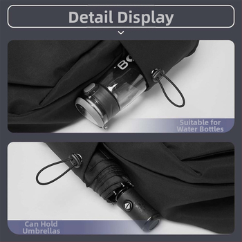 Unisex νάιλον σακίδιο πλάτης για φορητό, αδιάβροχο, χωρητικότητα 20–35L, με ιμάντες αερό-μαξιλάρες