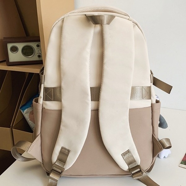 Dicaluo раница от нейлон, водоустойчива, капацитет под 20 л, с извити презрамки, модел с букви