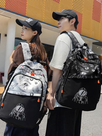 Barron νάιλον σακίδιο πλάτης, κάτω από 20 λίτρα, street-trend στυλ, μοτίβο anime καρτούν