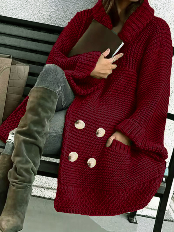 Női kardigán-palton, 95% poliészter, nyitott gallér, hosszú ujjú, közepes hosszúságú