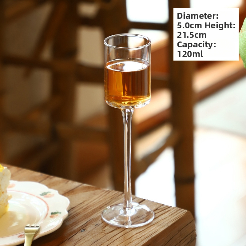 Чаша за чай - стъклена, новокитайски стил, еднослойна, шестчленен комплект, печат на лого наличен